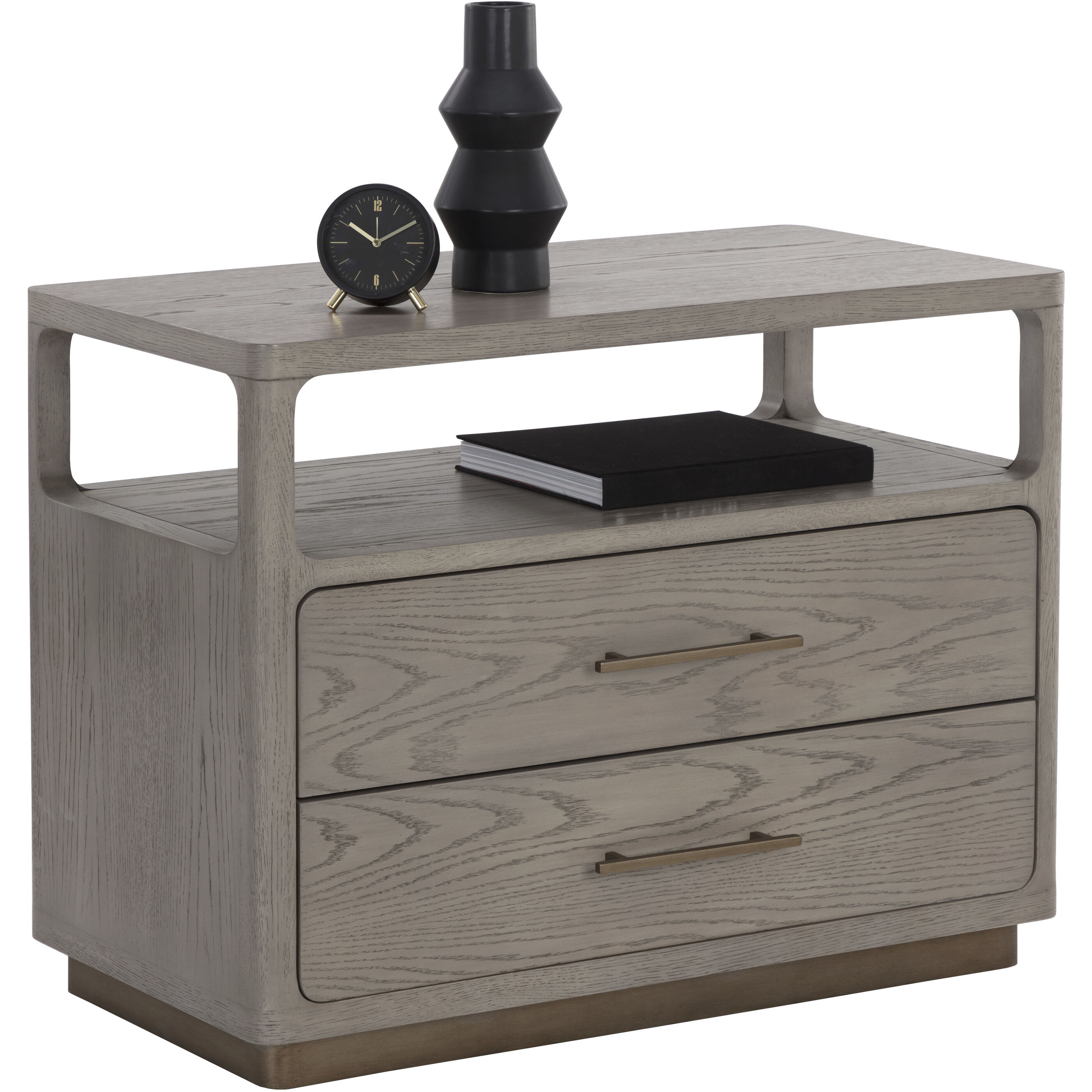 Danette 36 X 27.25 inch Grey Night Stand